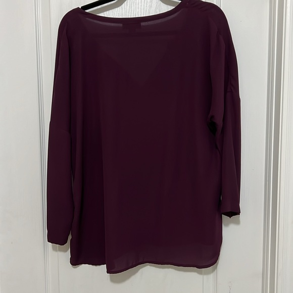 Le Château sheer Blouse - Picture 2 of 3